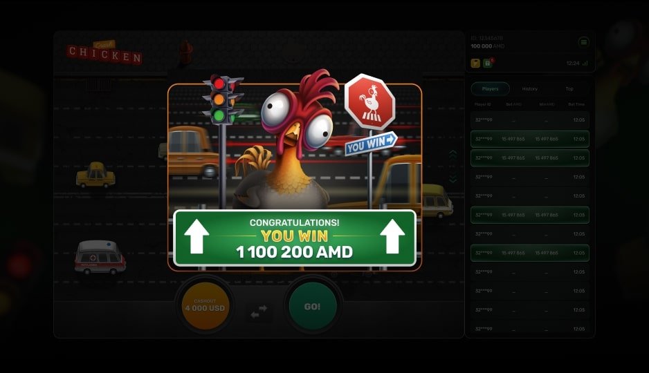 Chicken Crash